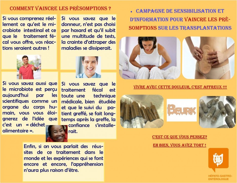 Prospectus : Campagne de sensibilisation et d'information